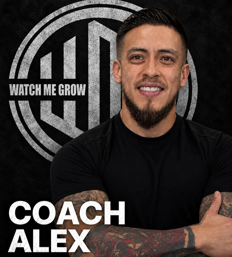 Coach Alex Dublan, head coach and founder of Watch Me Grow Gym